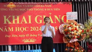 Đơn ca NGƯỜI GIEO MẦM XANH│Hương Giang 10C3│Solo song quotThe one who sows green seedsquot [upl. by Notslar]