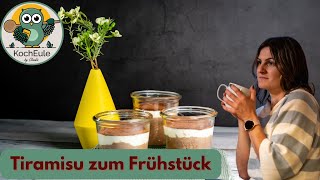 Tiramisu zum Frühstück  diese Overnight Oats musst du probieren  FrühstücksLiebe Thermomix® [upl. by Amick660]