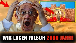 Jesus kommt zurück Papst Franziskus enthüllt endlich die schockierende Wahrheit über Jesus [upl. by Lillith34]