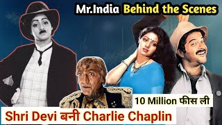 MrIndia में Shri Devi बनी Charlie Chaplin amp 10 Million फीस ली  Behind the Scenes  PaagalBollywood [upl. by Enileuqkcaj754]