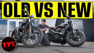 Which HarleyDavidson Sportster Is The Best We Compare A Sportster S To an Iron 883 To Find Out [upl. by Akemrehs]