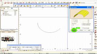 Comment modéliser un voile courbé sous le logiciel robot structural analysis [upl. by Ayom211]