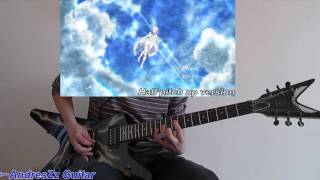 【TAB】AldnoahZero アルドノア・ゼロ OP Opening quotHeavenly Bluequot Guitar Cover [upl. by Solohcin906]