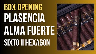 Box Opening  Plasencia Alma Fuerte cigars Plasencia cigar box opening [upl. by Publius45]