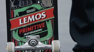 Tiago Lemos Welcome To Primitive Skate [upl. by Aisyla944]