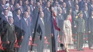 China National Anthem  China and Macau Flag Raising  China National Day 2024  Macau [upl. by Lrak223]