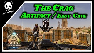 How To Get The Artifact of The Crag  Scorched Earth Caves  ARK Survival Ascended [upl. by Nedyrb991]