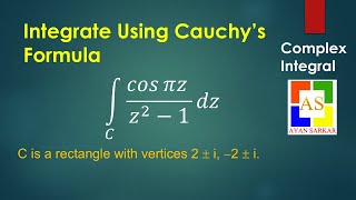 Cauchys Integral Formula Solving Complex Integrals with cosπzz²1 [upl. by Eicarg]