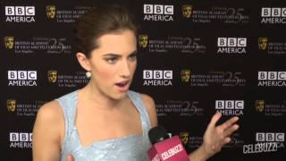 Interview Allison Williams talks Girls Emmys and Being Kate Middleton [upl. by Harty483]