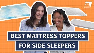 Best Mattress Toppers For Side Sleepers  Our Top Picks UPDATED [upl. by Svoboda711]