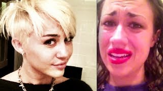 MILEY CYRUS NEW HAIR Miranda Sings [upl. by Chappelka]