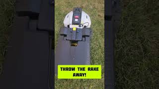 Dethatching cleanup made easy lawnlife lawncare dethatching mammotion yuka [upl. by Irotal]