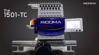 Ricoma Embroidery Machine TC Series  Commercial Single Head  Start Embroidery Business [upl. by Eveam917]