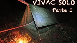 Vivac dos días SOLO  SUPERVIVENCIA en el bosque 🔥🔥🔥 [upl. by Sahpec]