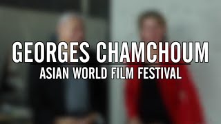 Director Georges Chamchoum Discusses Organizing This Years Asian World Film Festival [upl. by Eahsat]