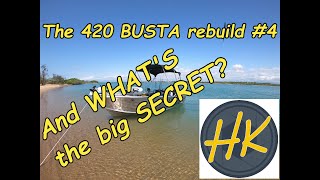 Building the ULTIMATE QUINTREX 420 BUSTA Ep 4  rear casting platform  WHATS the BIG SECRET [upl. by Herrera]