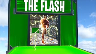 I became the FLASH in this 25 level Deathrun FUN Fortnite Creative [upl. by Landsman]