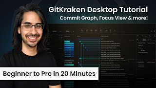 GitKraken Desktop Tutorial How to use the Git GUI [upl. by Shantee148]