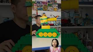 MOBIL TANK DARI LEGO lego woodworkingartandcrafts automobile diy reaction [upl. by Barnard827]