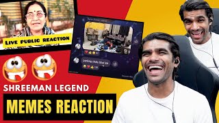 Shreeman Legend Funny Memes Reaction  Shreeman Legend Fun [upl. by Ailegra]