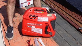 Unboxing Predator Inverter Generator 1400 watt Peak 1100 Continuous [upl. by Knobloch]