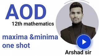 HOW TO CALCULATE MAXIMA amp MINIMA [upl. by Sinnod]