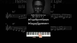 Herbie Hancock Jazz Line No1 jazzpiano pianochords jazzimprovisation pianotutorial [upl. by Menis395]