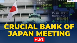 Japan Stock Market LIVE News  Key Bank Of Japan Meeting  Global Market LIVE News [upl. by Anyahc]