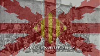 Requetés Catalanes  Catalan Carlist Anthem [upl. by Philbo160]