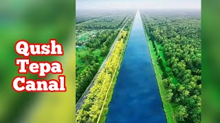 Qush Tepa Canal  280KM long  100M wide  Balkh Province  60Billion Afs project کانال قوش تيپه [upl. by Naimaj]