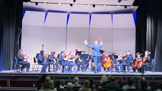 Gluck Overture in D Major Allegro Whiteaker Middle School Advanced Orchestra [upl. by Laemsi]