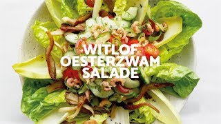 Witlof oesterzwam salade met Hollandse garnalen  Mathijs Vrieze 3  De kleine smaakmaker [upl. by Slinkman]