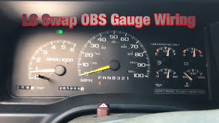 How To Get Your LS Swapped OBS Gauges To Work [upl. by Nyrual]