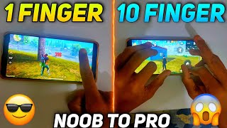 1 FINGER VS 10 FINGER ⚡Amazing headshots💯 [upl. by Aglo]