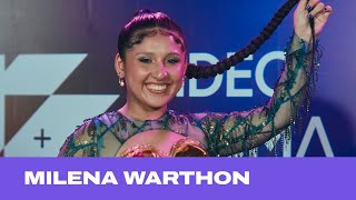 Milena Warthon llega desde Perú a los Video Prisma Awards 2024 [upl. by Uphemia795]