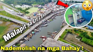 Sinimulan na ang demolition ng mga bahay malapit sa Cavitex  Lrt 1 Extension  Zapote Nov 25 2024 [upl. by Dudley]