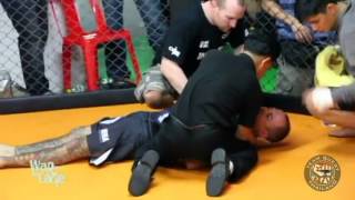 Team Quest Thailand fighter somersault one punch ko [upl. by Fiske455]