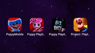 Poppy Playtime Chapter 1 VS Poppy Playtime Chapter 2 VS Poppy Playtime Chapter 3 VS ProjectPlaytime3 [upl. by Eitak]