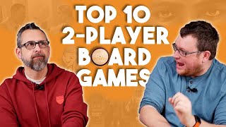 Top 10 2Player Board Games RIGHT NOW [upl. by Anilegna]