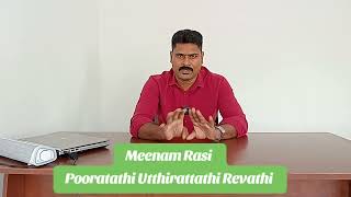 Meenam Rasi Pooratathi Utthirattathi Revathi Natchatram Details [upl. by Iviv355]