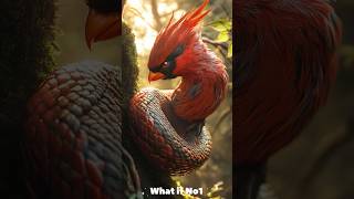 What if Snake amp Cardinalis cardinalis nature music [upl. by Ihcego]