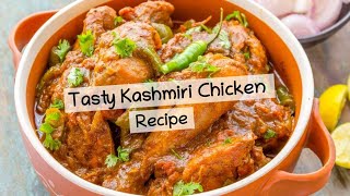 Kashmiri Chicken Recipe  Delicious EidAl Ada Recipe [upl. by Sinnej863]