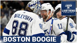 Bolts win a dramatic one up in Boston Stamkos continues to stay hot in 2024 [upl. by Linders]