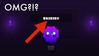 SKIBIDI IN GEOMETRY DASH [upl. by Airamas]