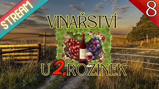 🔔STREAMVinařství u 2 Rozinek  Zahrádka a sklizeň [upl. by Aicre]