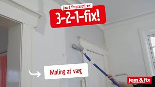 Maling af væg  jem amp fix [upl. by Zachariah98]