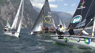 SB20 sailing  Circolo Vela Torbole 2014 [upl. by Barraza]