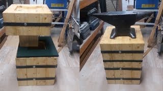 Anvil stand how to make [upl. by Cammi]