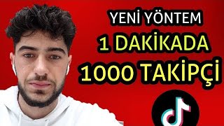 TİKTOK TAKİPÇİ ARTTIRMA1 DAKİKADA 1000 TAKİPÇİ [upl. by Iduj]