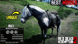 Top 5 Fastest amp Must have horses amp How to obtain them As Arthur  RDR2 [upl. by Dusa]